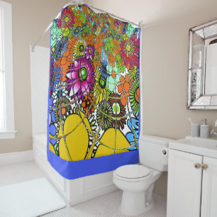 Create your own Engagement Bridal Wedding Shower Curtain