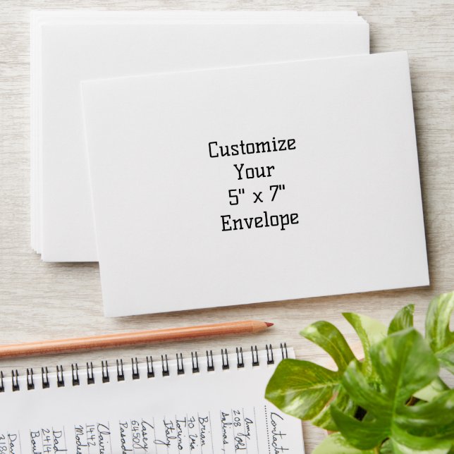 Create Your Own Envelope (Stacked)