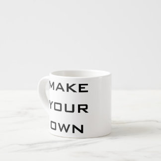 Create Your Own Espresso Cup