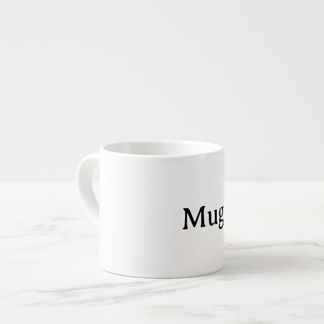 Create Your Own Espresso Cup (Front Left)