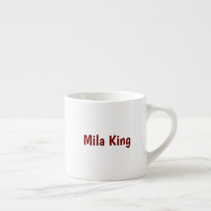Create Your Own Espresso Mug