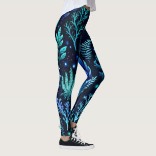 Create Your Own Ethereal Midsummer Wildflowers Leggings