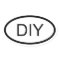 Create Your Own Euro Style Oval Sticker