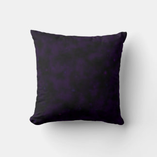 Create Your Own - Extra Dark Grunge Texture Purple Cushion