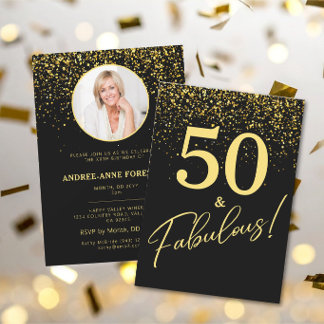 Create Your Own Fabulous Birthday Photo Invitation