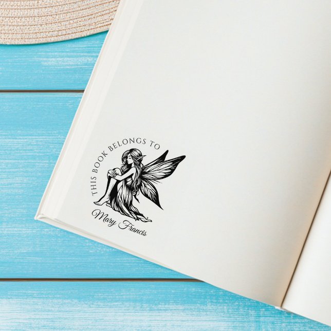 Create Your Own Fairy Book  Rubber Stamp (Creator Uploaded)