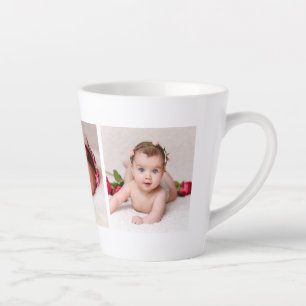 Create your Own Family Baby Photo Latte Mug