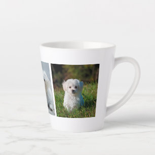 Create your Own Family Dog Photo Latte Mug