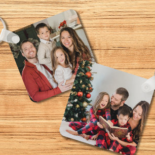 Create Your Own Family Memory Tow Picture Photo Key Ring