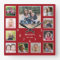 Create Your Own Family Name Photo Collage Red