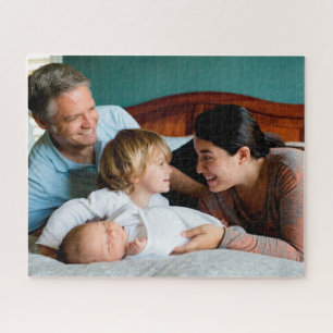 Create Your Own Family Photo 16x20" 520 piece Jigsaw Puzzle