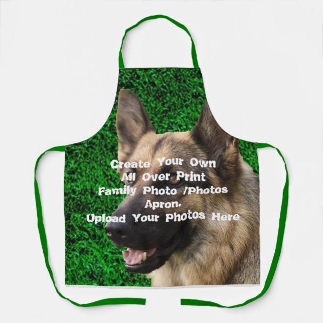Create Your Own Family  Photo  Apron (Front)