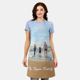 Create Your Own Family Photo Apron Gift
