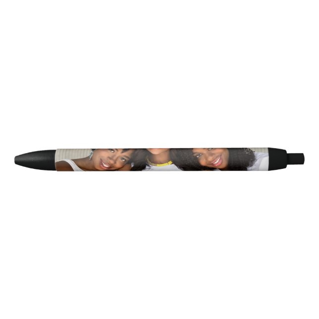 Create Your Own Family Photo Black Ink Pen (Front)