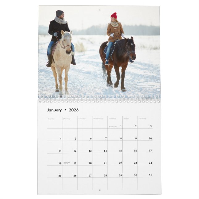 Create Your Own Family Photo Calendar (Jan 2026)