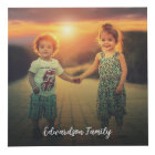 Create your own family photo collage monogram