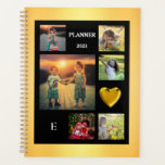 Create your own family photo collage monogram planner<br><div class="desc">Create your own family photo collage,  monogrammed unique Planner.
Add your own personal photos,  text,  quotes,  monogram and name to personalise.</div>