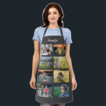 Create your own family photo collage name apron<br><div class="desc">Create your own family photo collage name Apron 
You can personalise it and add your most beautiful photos and name.</div>