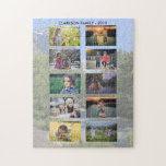 Create your own family photo collage puzzle<br><div class="desc">Make your own most beautiful family photo collage puzzle.
Family name,  custom photo collage jigsaw puzzle
You can personalise it and add your most beautiful photos. Great fun !</div>