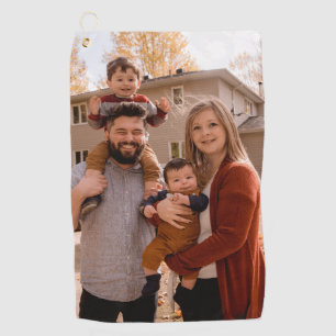 Create Your Own Family Photo Custom Picture DIY  Golf Towel