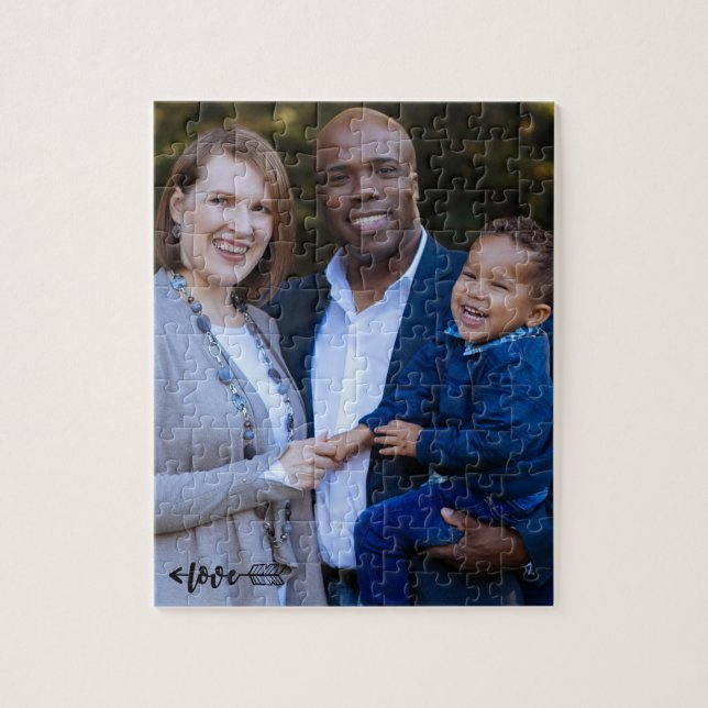 Create your own family photo jigsaw puzzle (Vertical)