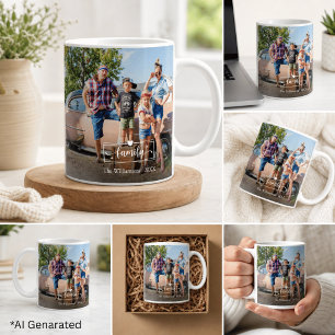 Create your Own Family Photo Personalised Coffee Mug