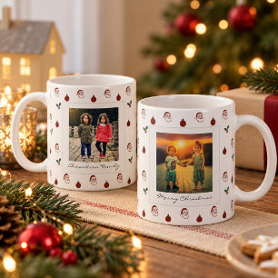 Create your own family photos Christmas Coffee Mug