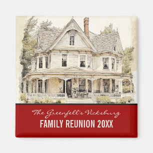 Create Your Own Family Reunion Keepsake Magnet