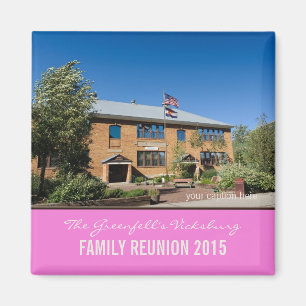 Create Your Own Family Reunion Keepsake Magnet