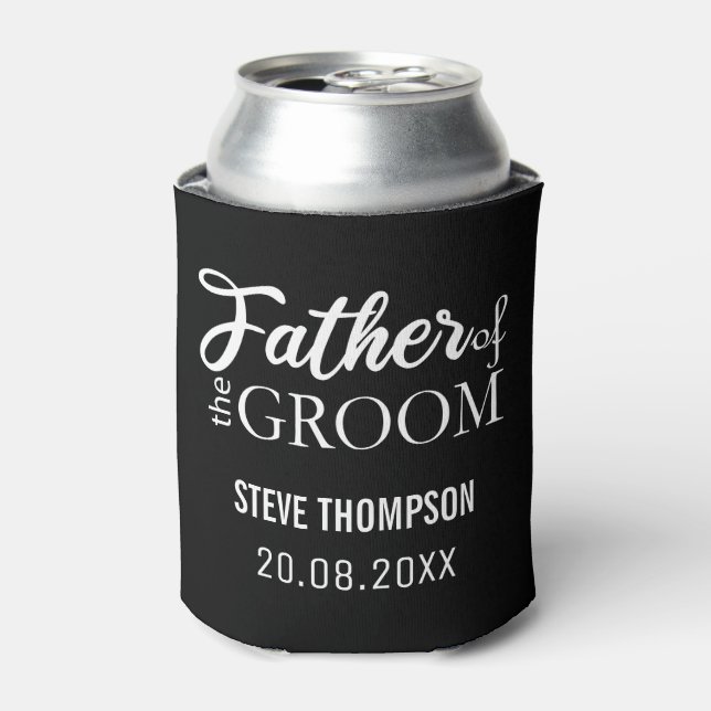 Create Your Own Father of the Groom Can Cooler (Can Front)