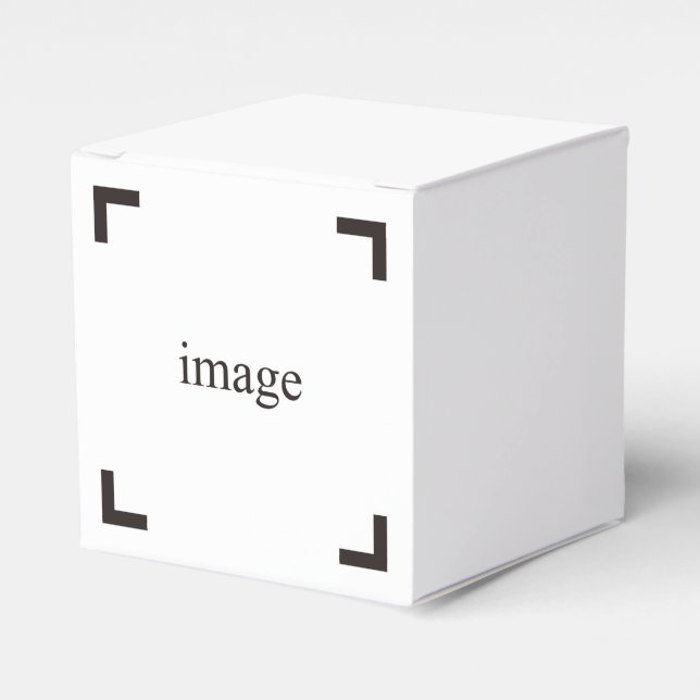 Create Your Own Favour Box (Front Side)