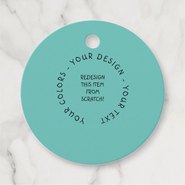 Create Your Own Favour Tags (Front)