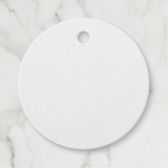 Create Your Own Favour Tags (Front)