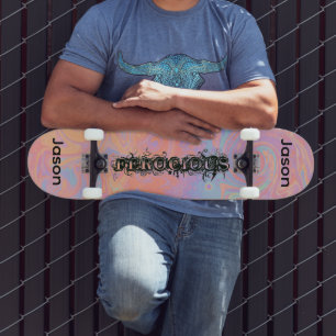 Create Your Own Ferocious Rainbow Wave Skateboard