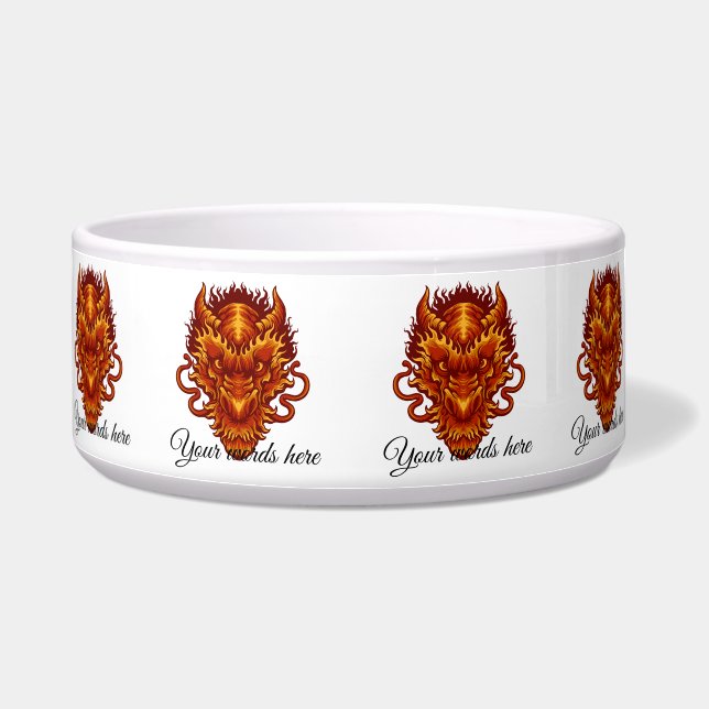 Create Your Own Fire Dragon Head (Right)