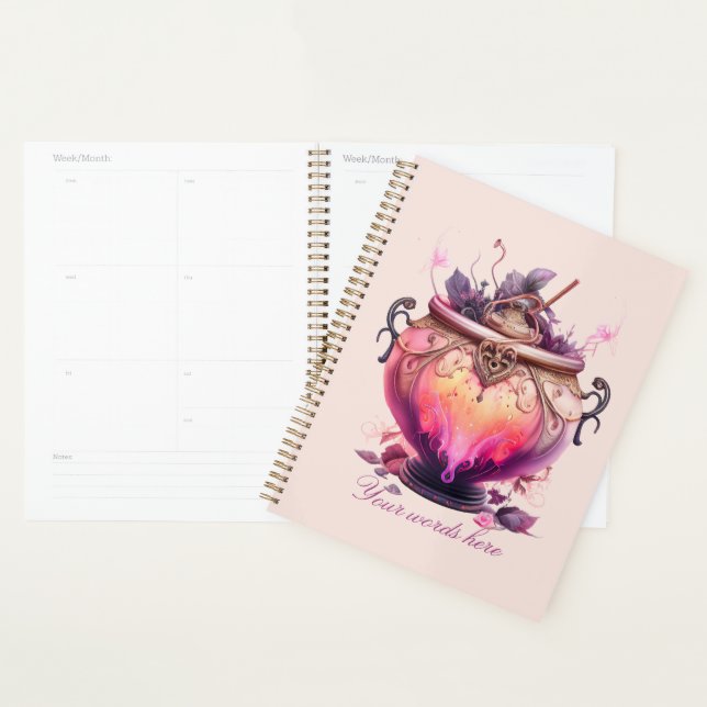 Create Your Own Fire Potion Cauldron Planner (Display)