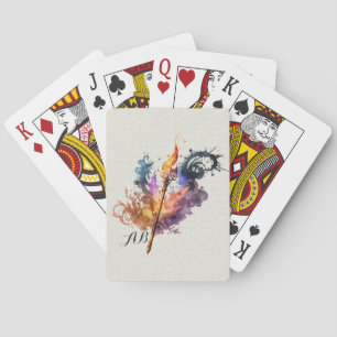 Create Your Own Fire Wand Playing Cards