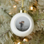 Create your own First Christmas Together photo Ceramic Ball Christmas Ornament<br><div class="desc">Create your own First Christmas Together photo ornament.
Very nice Christmas keepsake.
Add your own photo,  add your text and names.</div>