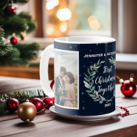 Create your own First christmas together photo
