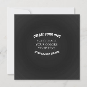 Create Your Own Flat Card