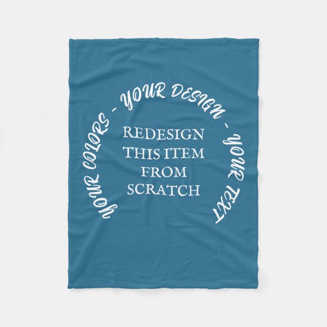 Create Your Own Fleece Blanket (Front)