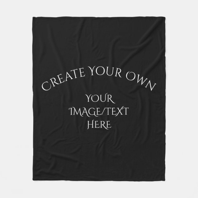 Create Your Own Fleece Blanket (Front)
