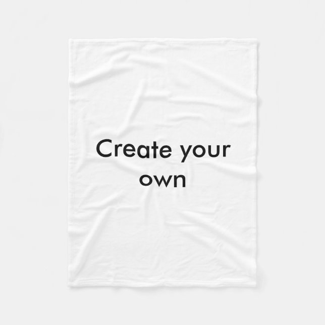 Create your own fleece blanket (Front)