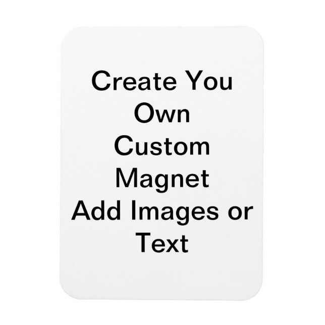 Create Your Own Flex Magnet (Vertical)