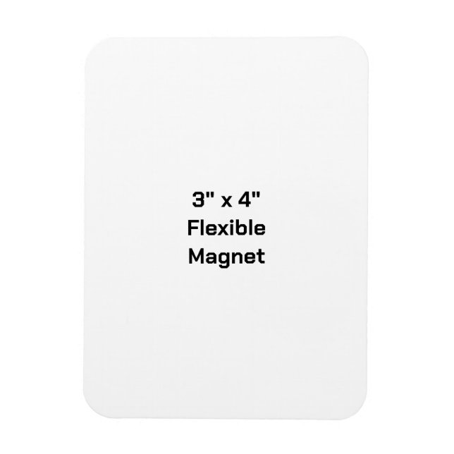 Create Your Own Flexible Magnet (Vertical)