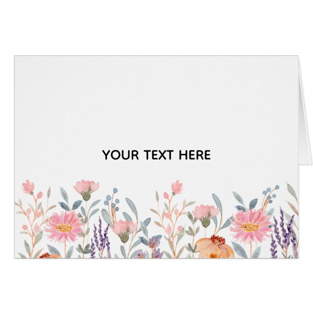 Create Your Own Floral  (Front Horizontal)