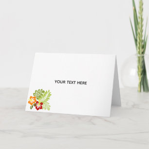 Create Your Own Floral Card