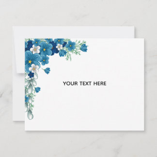 Create Your Own Floral Card