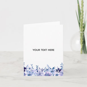 Create Your Own Floral Card
