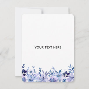 Create Your Own Floral Card